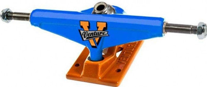 Venture Regional Metro High Skateboard Trucks - 5.25 - Blue/Orange - Blemished (Set of 2)