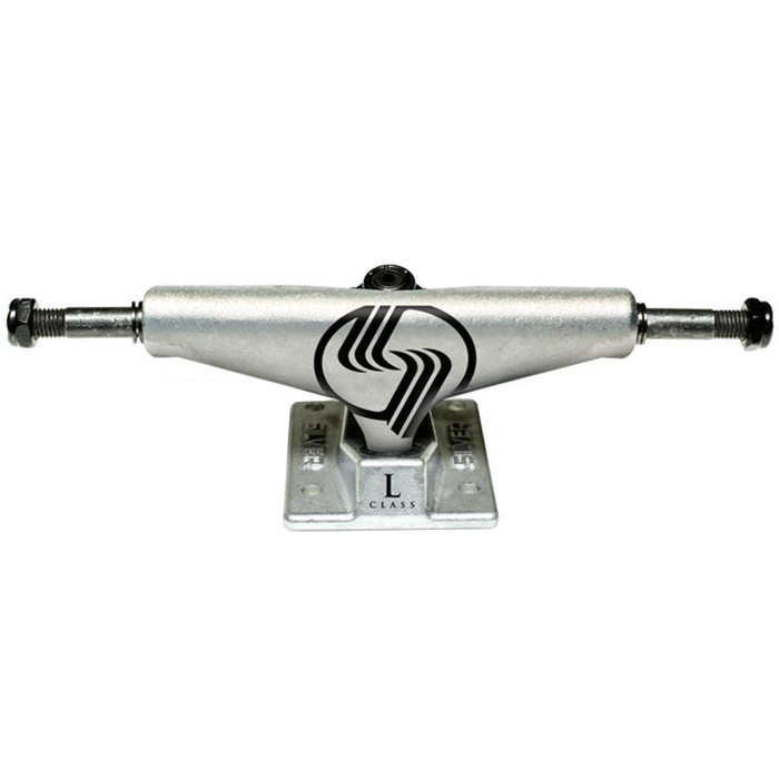 Silver L Class Skateboard Trucks - Raw/Raw - 8.0in (Set of 2)