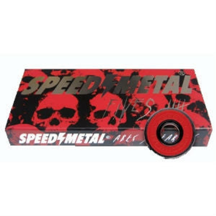 Speed Metal Skateboard Bearings - Abec 5 (8 PC)