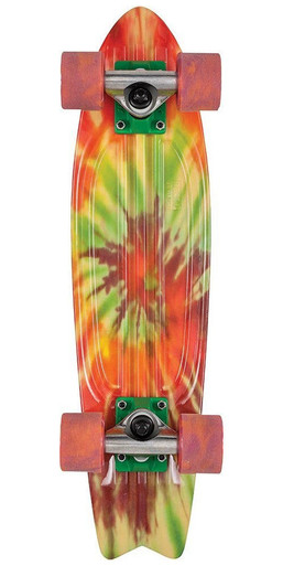 Skateboard Completo Globe Bantam Graphic ST Tie Dye – 23” X 6” – Perfetto Per Carving E Trasporto