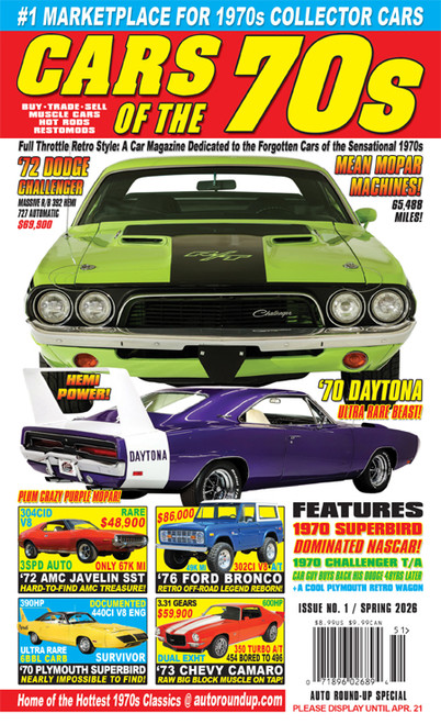 Cars of the 70s (2026)