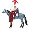 Breyer Horses 2026 Holiday Off to the Races - Santa Ornament