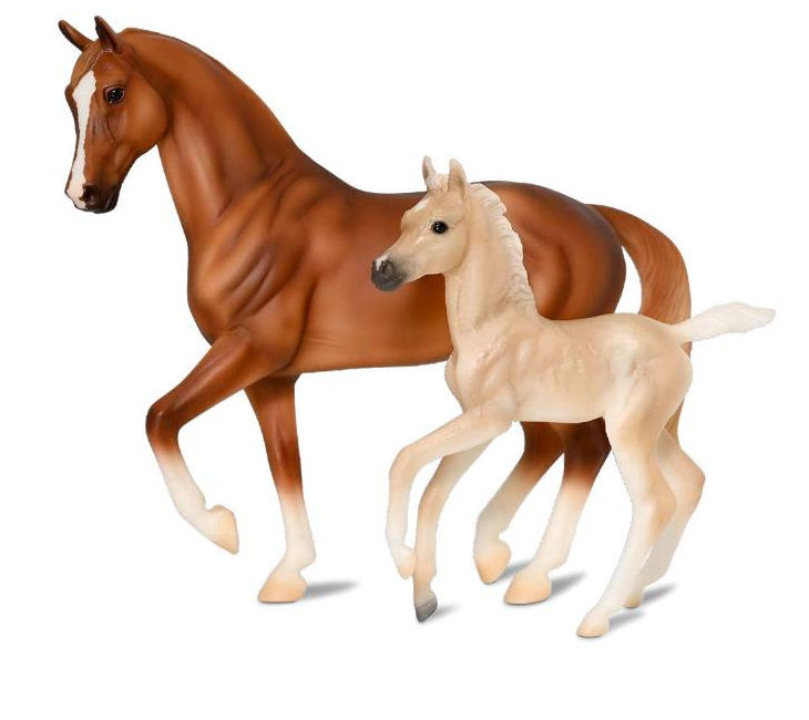 Breyer Horses Freedom Series Power and Precision Horse and Foal Set -  Golden Oak Stables