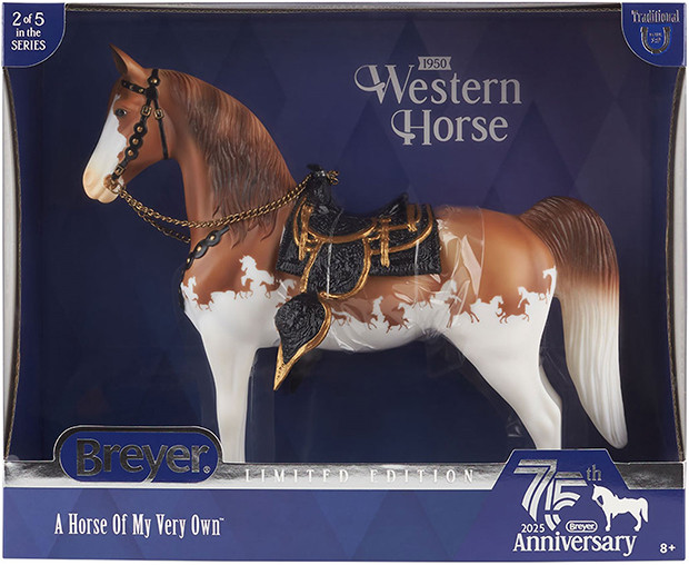 Breyer Horses Traditional 75th Anniversary Western Horse Prime Pricing ...
