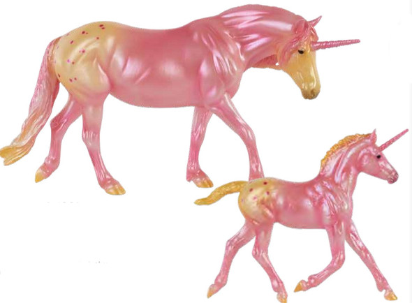 Breyer Horses Freedom Series Candy Delights Unicorn and Foal Set