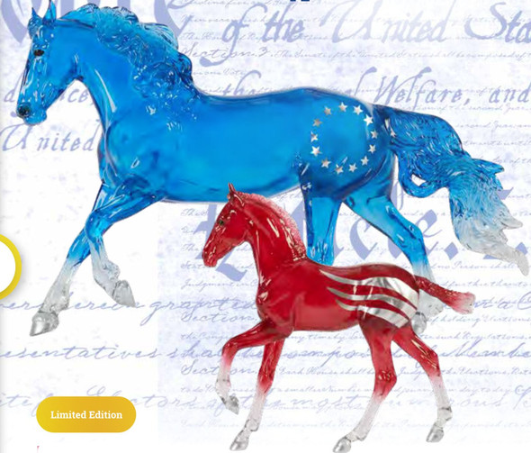 Breyer Horses Betsy and Ross n Honor of America’s Semiquincent Limited Edition - Traditional Series
