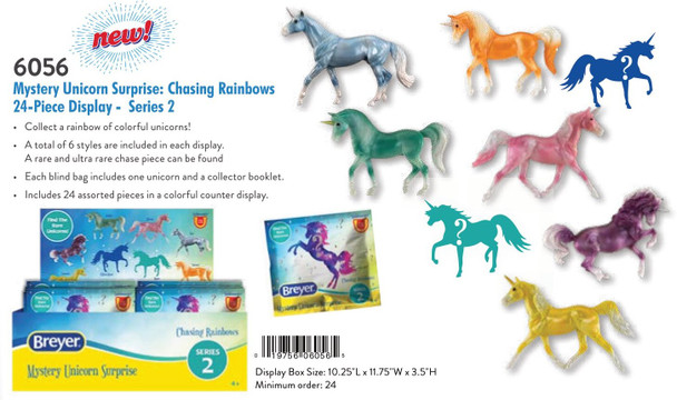 Breyer Horses Stablemate Mystery Unicorn Surprise (24) Chasing Rainbows Series 2