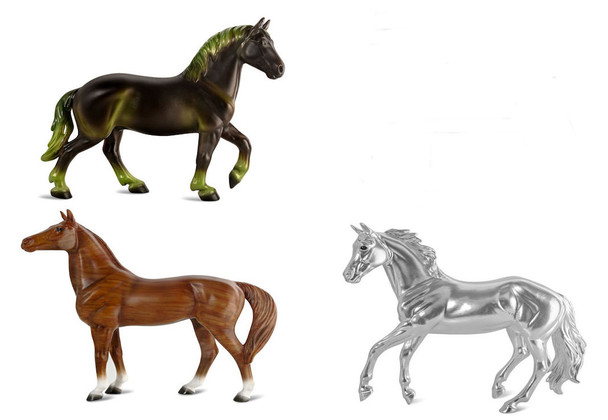 Breyer Horses Classics EARTH DAY PROMO Element  Series Wood, Earth, and Metal (ALL THREE) Prime Pricing plus Free Shipping