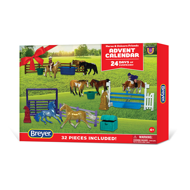 Breyer Horses 2025 Holiday Horses and Unicorn Friends - Advent Calendar & Play Set