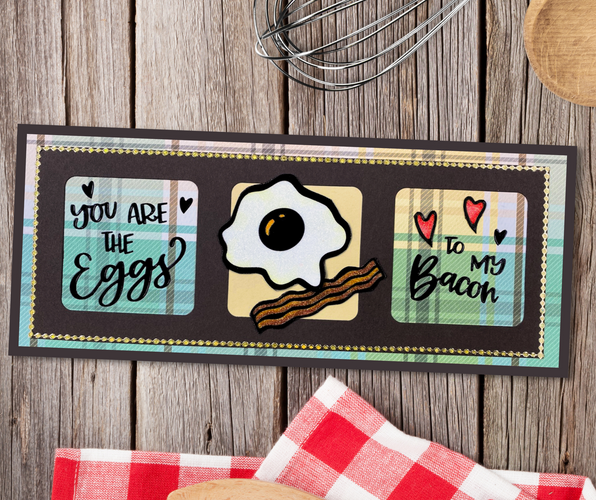 Bacon & Eggs Card