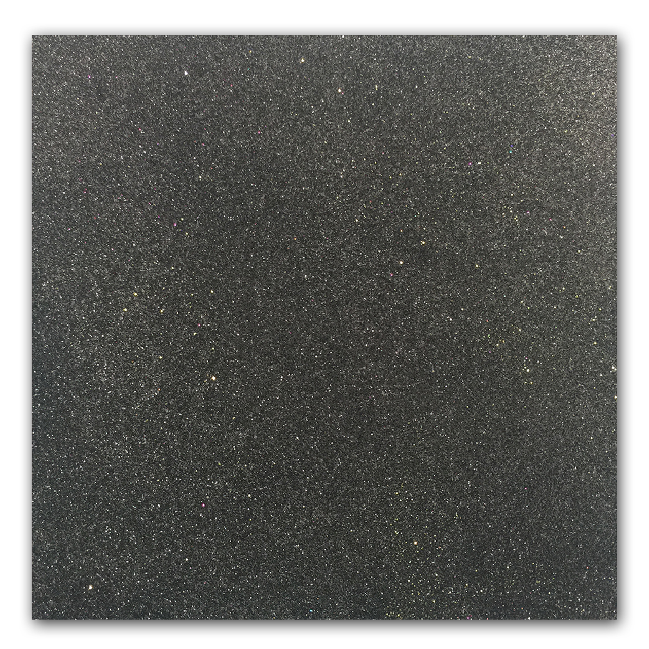 Micro Fine Glitter, Black, 1/2 oz