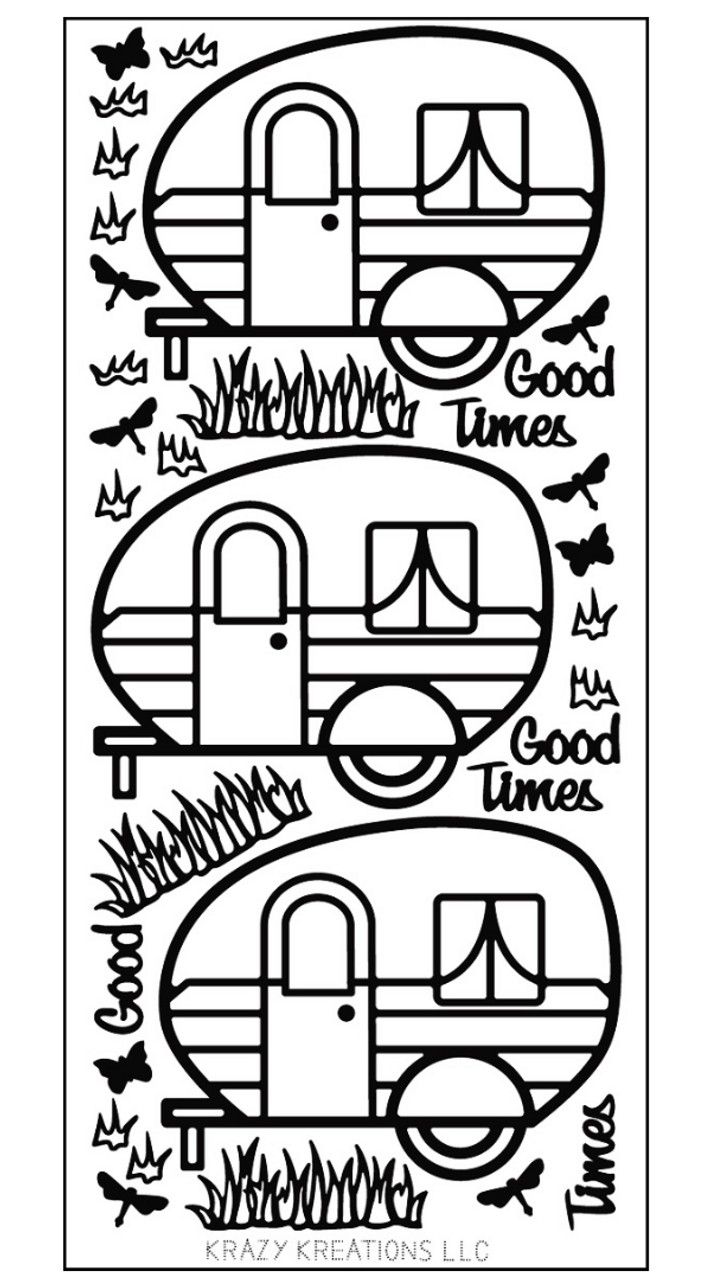 Camper Life Outline Sticker - Krazy Kreations camper-life-outline-sticker-krazy-kreations
