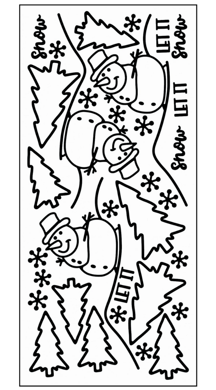 Let It Snow Stickers PNG