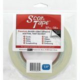 Scor-Tape Double Sided Adhesive 1/4" Roll