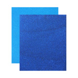 Micro Fine Glitter Paper, Canadian Blue/Royal Blue, 5" x 6", 2 Sheets
