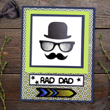 Rad Dad Mini Sticker