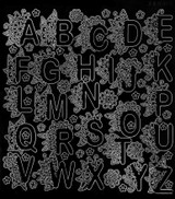 Alphabet Mandala Sticker
