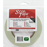 Scor-Tape Double Sided Adhesive 1/2" Roll