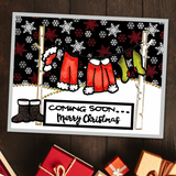Santa's Clothes Outline Sticker