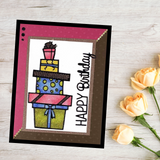 Birthday 1 Outline Sticker Bundle