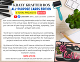 Krazy Krafter Box: All-Purpose Cards