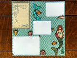 Mermaid Scrapbook Page