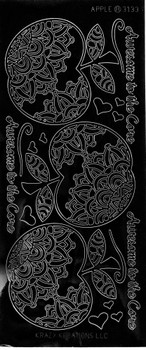 Apple Outline Sticker Apple Outline Sticker