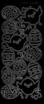 Chick Outline Sticker Chick Outline Sticker