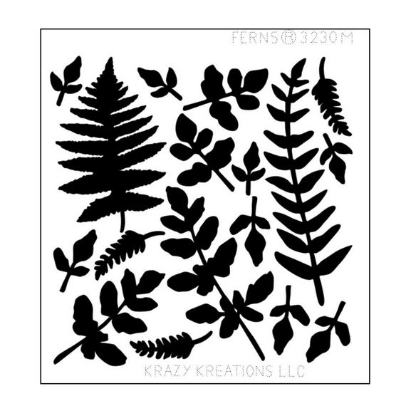 Ferns Mini Sticker