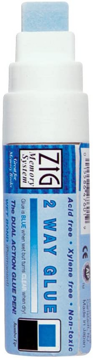 ZIG 2 Way Glue, Jumbo Tip