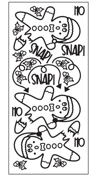 Oh Snap Outline Sticker