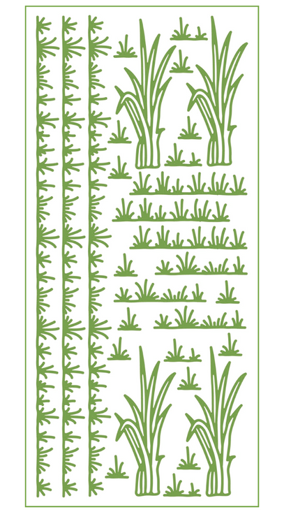 Grass Sticker - Green