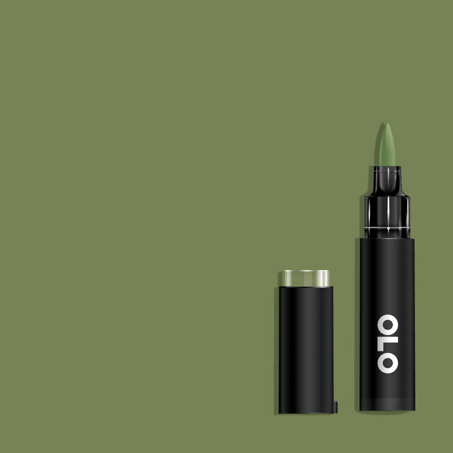OLO Brush Half-Marker YG8.5 Moss