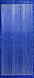 Lines Border Sticker, Holographic Dark Blue