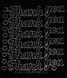 Thank You Sticker - Mini