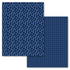 BULK Stars & Stripes Paper - Stars & Dots on Navy, 8.5x11, 12pc