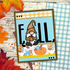 Fall Gnome Outline Sticker