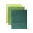 Chartreuse, Basil, Hunter Green Glitter Paper
