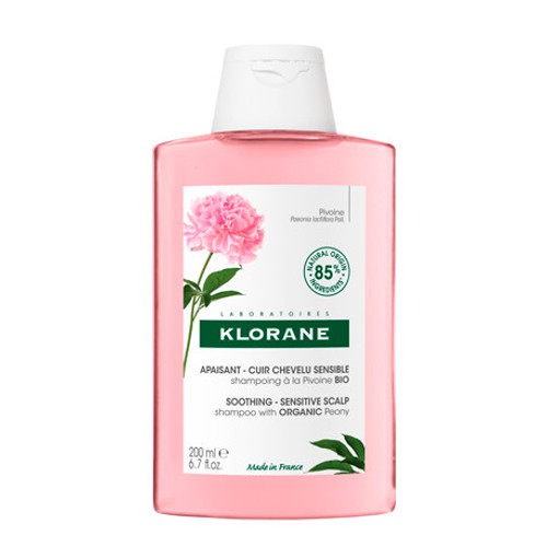 Klorane champú al extracto de peonia calmante 4