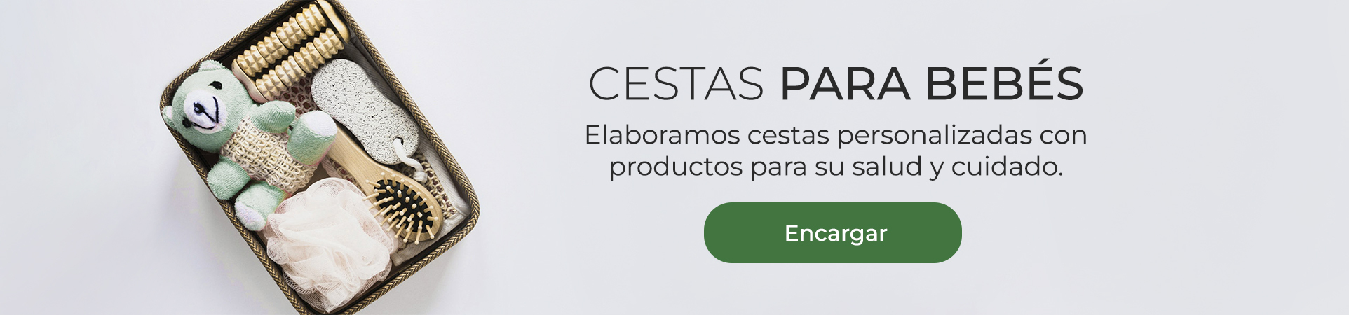 Cestas para bebés en Farmacia del carril en Archena, Murcia