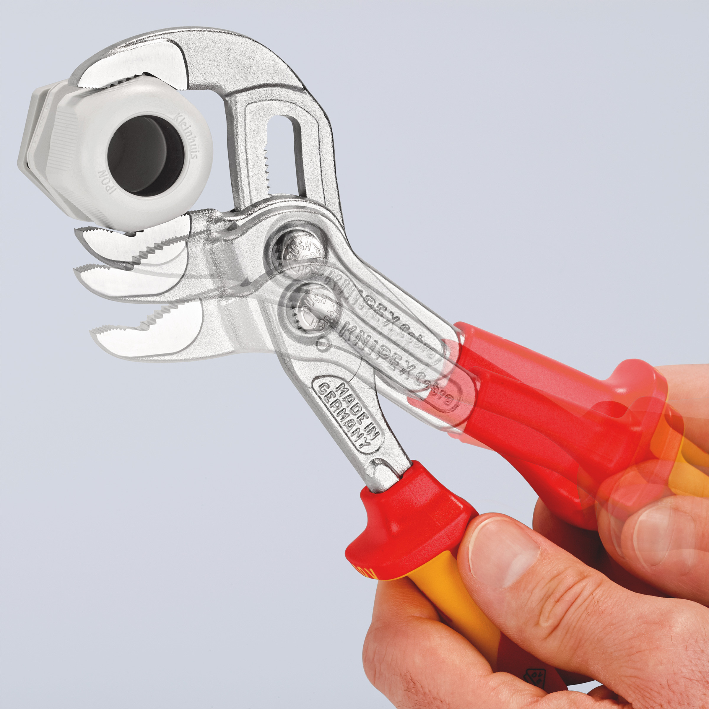 Knipex 8726250SB Cobra Hightech Water Pump Pliers VDE 1000V 250mm