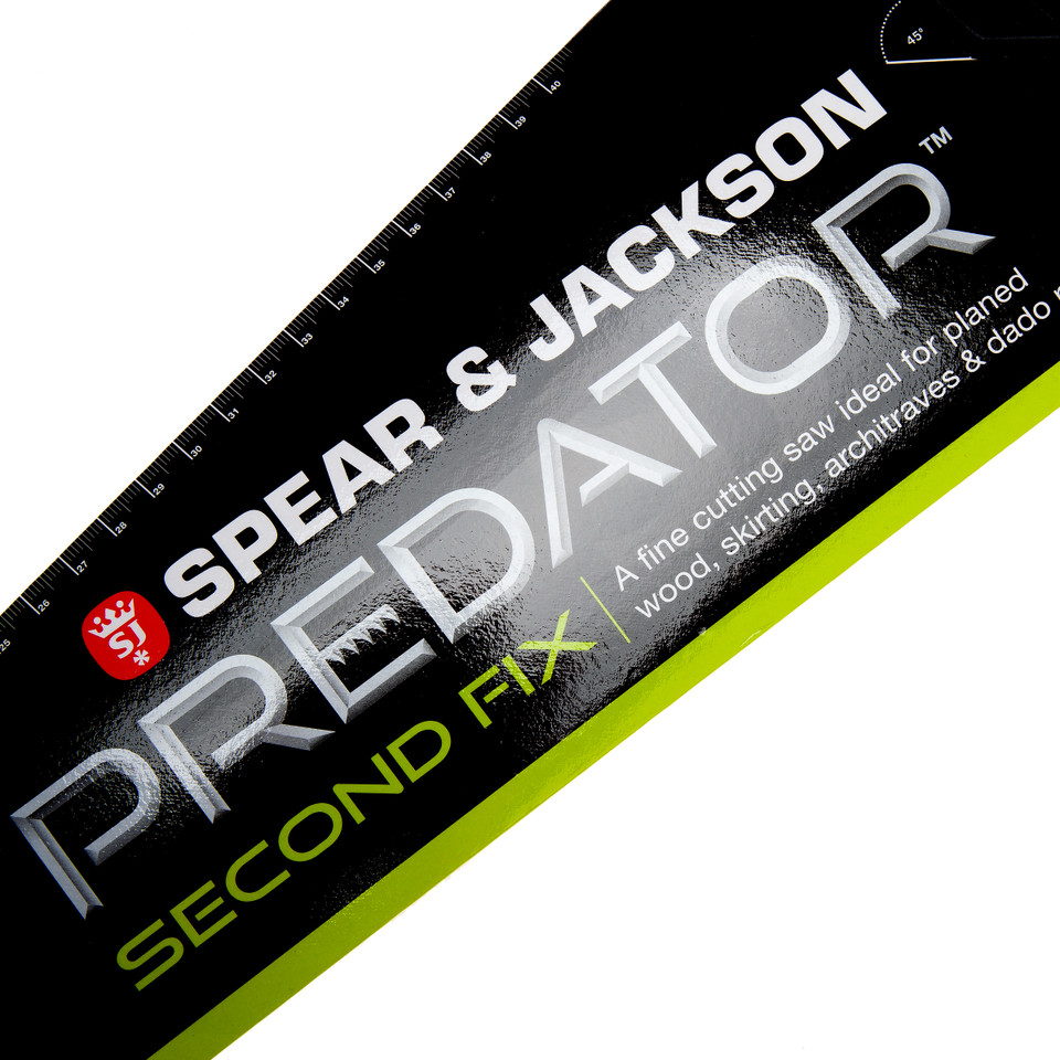Spear & Jackson 22" x 10PPI Predator 2nd-fix Wood Hand Saw