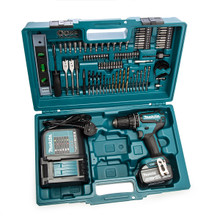 Makita DHP485STX5 18V Combi Drill with 101 Piece Accessory Set and one battery