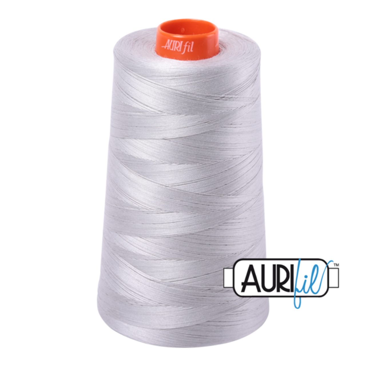 #2024 White Aurifil Cotton Thread - 50wt Cone