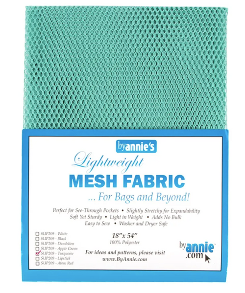Lightweight Mesh Fabric - Turquoise