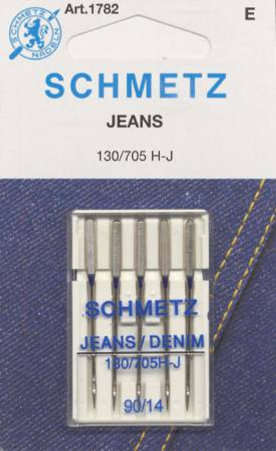 Schmetz Denim/Jeans Machine Needle - 130/705H-J Size 90/14