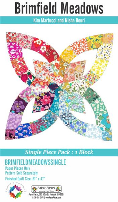Paper Pieces - Brimfield Meadows - 1 Block Piece Pack