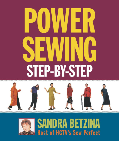 Power Sewing Step-by-Step Book by Sandra Betzina