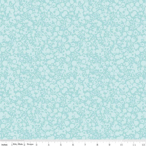 Wiltshire Shadow Basics - Sea Glass - Liberty Quilting Cotton