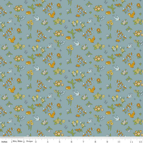 Woodland Walk - Forest Friends A - Liberty Quilting Cotton